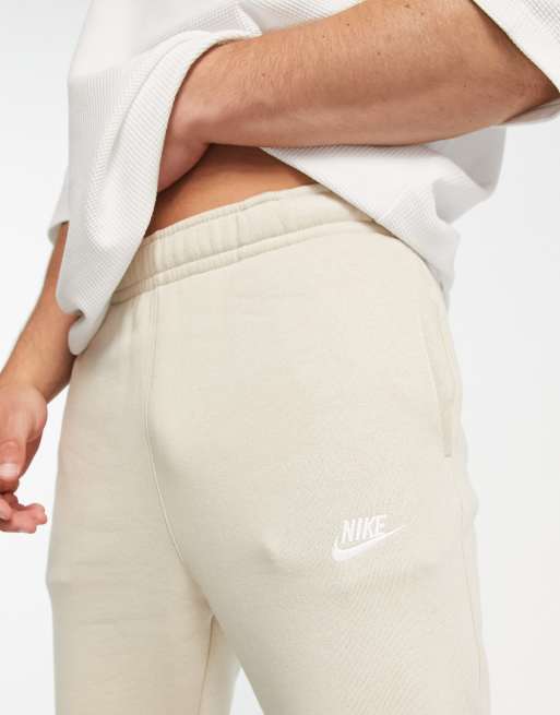 Nike cream joggers mens new arrivals