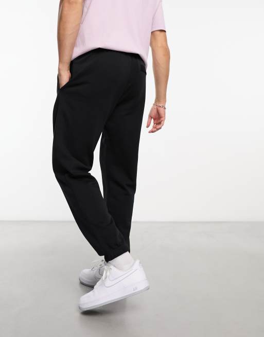 Nike Club fleece joggers in black