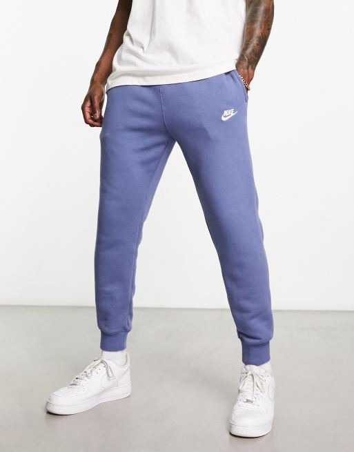 Nike club discount fleece joggers blue