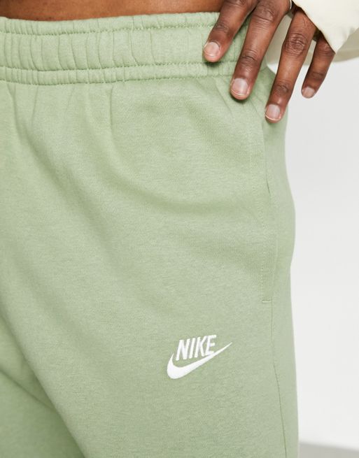 Nike Club fleece joggers in green