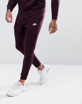 purple nike jogger suit