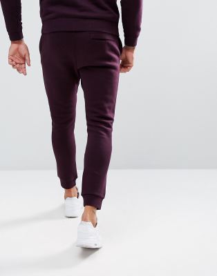 purple mens joggers