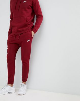 red nike tracksuit