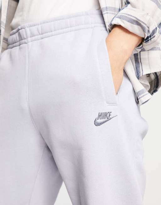 Nike Club fleece joggers in wolf grey