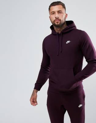 purple nike pullover hoodie