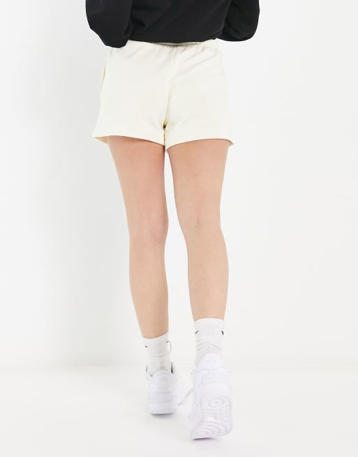 Nike Club fleece shorts in coconut milk