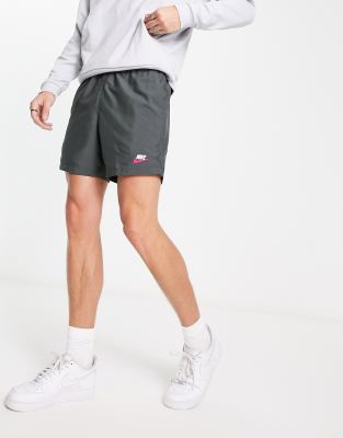 Nike Club fleece shorts in dark smokey grey - ASOS Price Checker