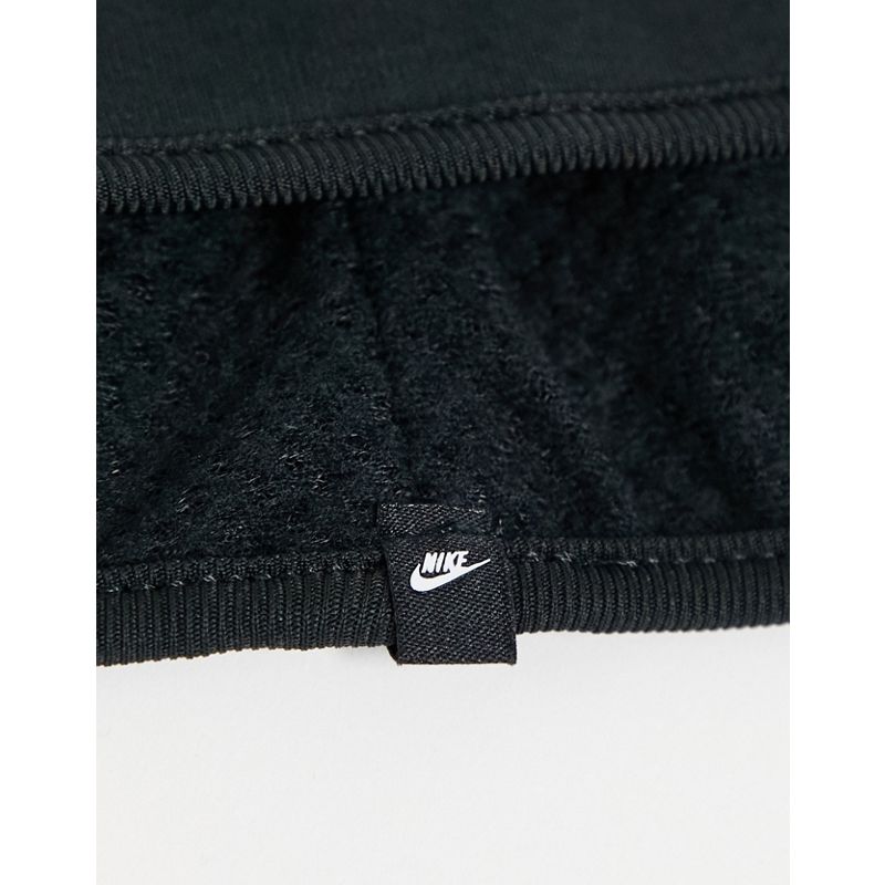 Nike – Club – Fleece-Stirnband in Schwarz