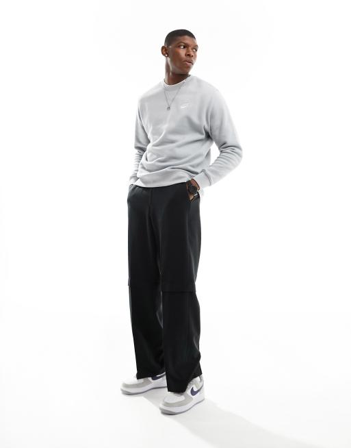 Nike Sportswear Club Fleece Crewneck Black / White