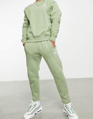 Nike Sportswear Club Fleece Joggers Oil Green / Oil Green - White – size?  Canada