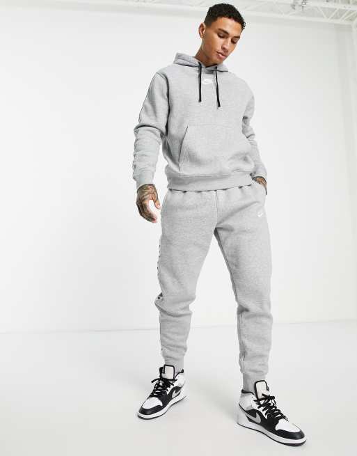 Nike club cheap grey tracksuit