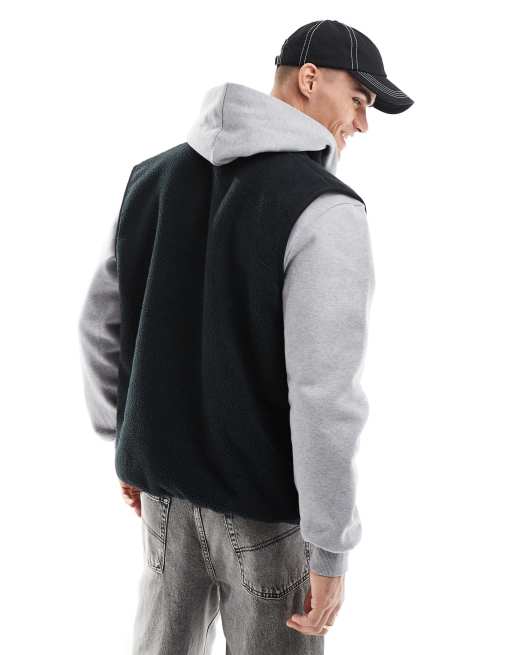 Nike Club fleece vest in black, 2 of 4