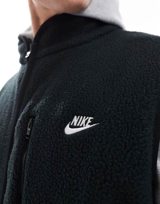 Nike Club fleece vest in black ASOS