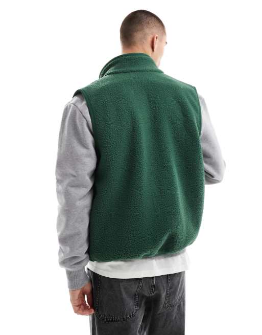 Nike Club fleece vest in green | ASOS