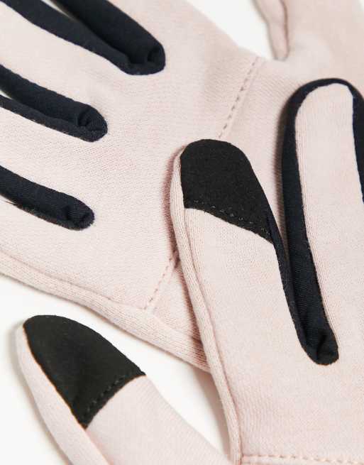 Nike Club fleece womens gloves in pink, 4 of 4