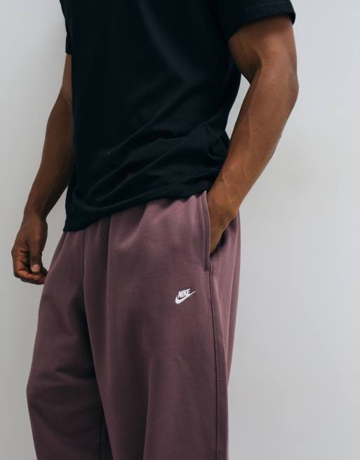 Nike Club French Terry oversized jogger in purple, 2 of 5