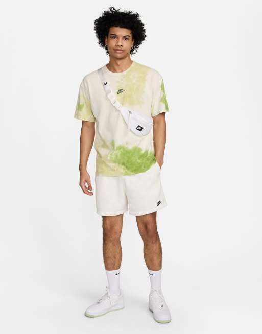 Nike Club French Terry shorts in off white | ASOS