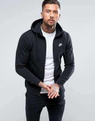 nike club full zip hoodie