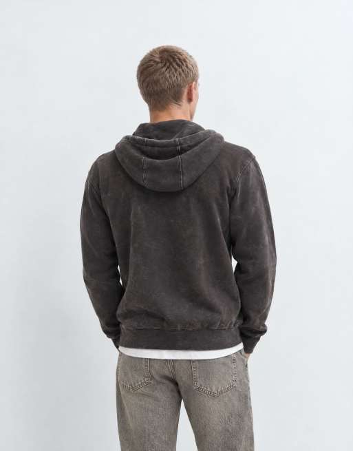 Nike Club full zip hoodie in washed brown, 7 of 10