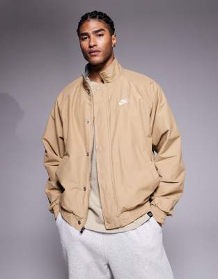 Nike Club Futura Jacket In Brown