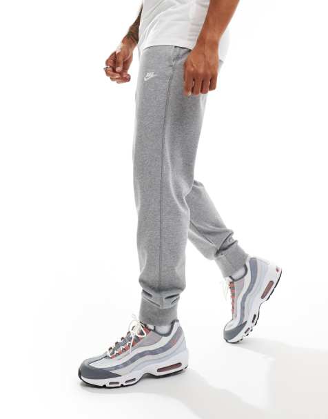 Nike - Club - Gebreide joggingbroek in grijs - view 1