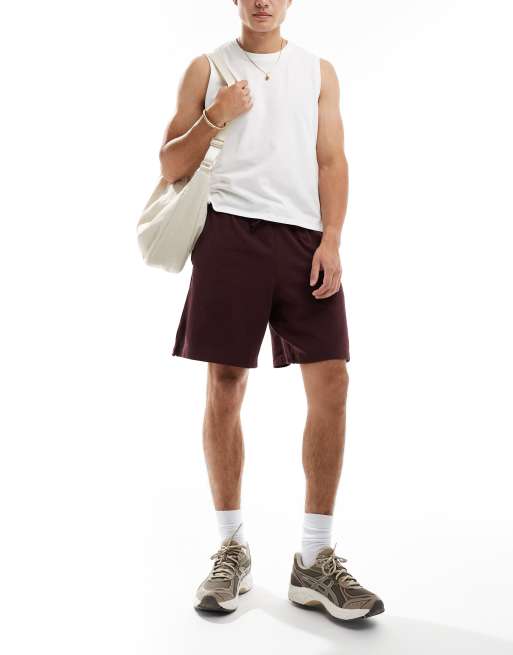 Nike - Club - Gebreide short in bruin