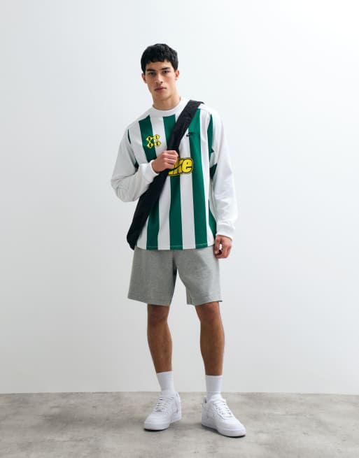 Nike - Club - Gebreide short in grijs, 4 van 9