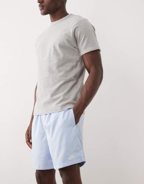 Nike - Club - Geweven short in lichtblauw - view 1