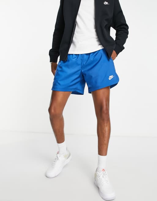 Nike Club - Geweven short in marineblauw