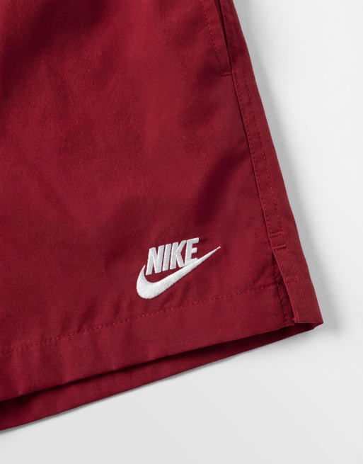 Nike - Club - Geweven short in rood, 9 van 9