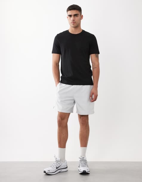 Nike - Club - Geweven short in wit - view 1