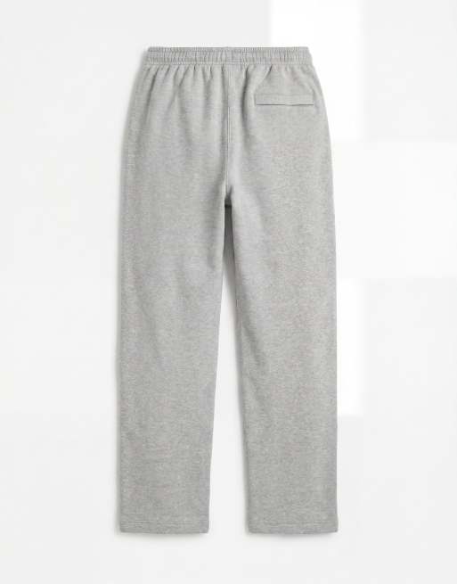 Nike - Club - Grå joggingbukser med lige ben og logo i fleece, 7 af 7