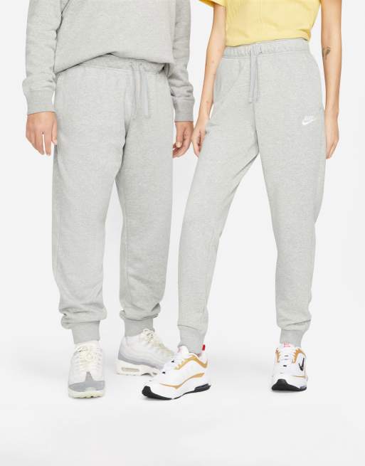 Nike – Club – Grå, klassiska mjukisbyxor