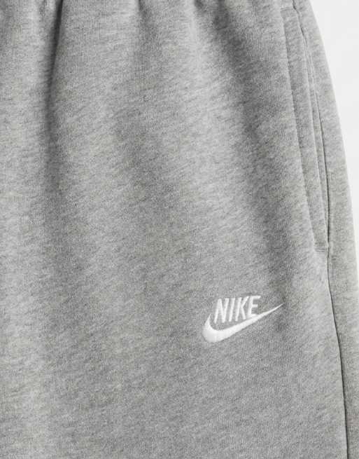 Nike – Club – Grå mjukisbyxor av frottématerial med muddar, 8 av 9