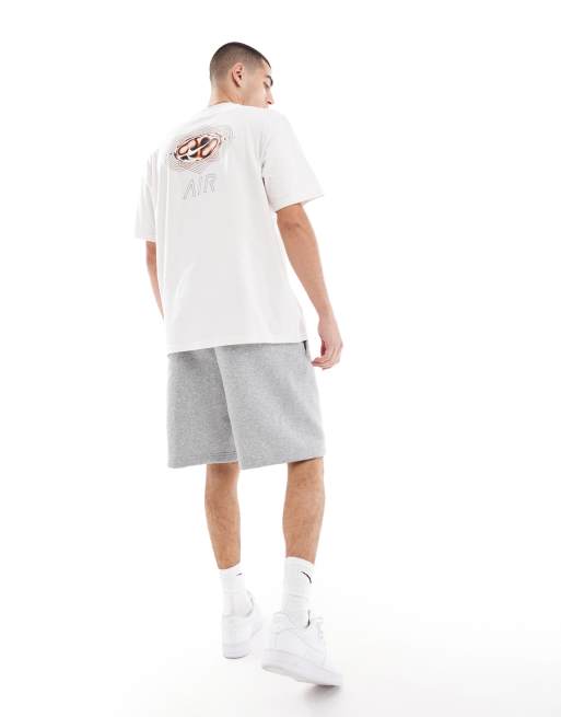 Nike - Club - Grå shorts med stort logoprint, 3 af 5