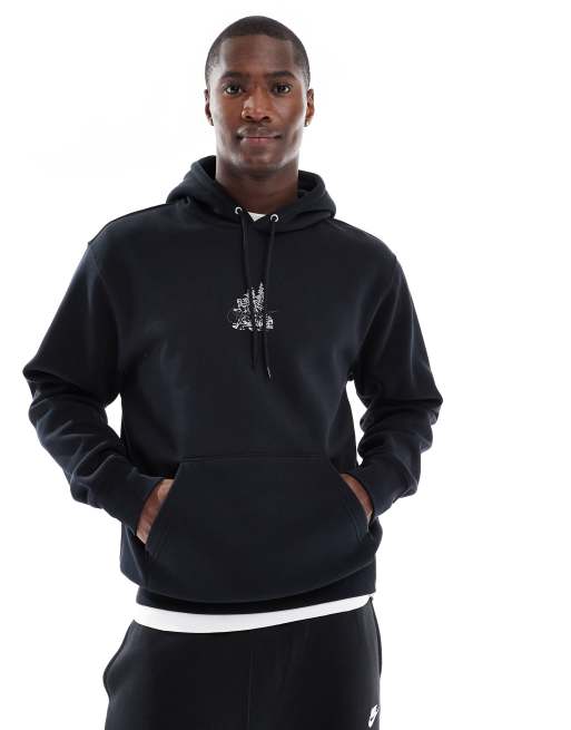 on Graphic Club Hoodie S ブラック Graphic Club Hoodie | Black | On United States