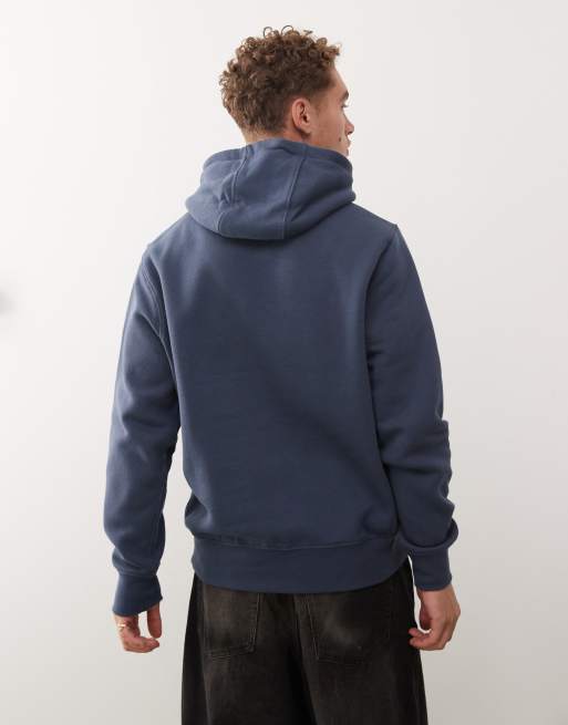 Nike Club graphic hoodie in navy, 3 of 5