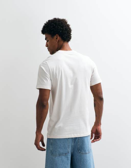 Nike Club graphic t-shirt in off white, 5 of 5