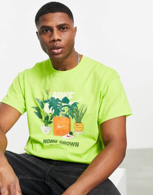 Nike Club Greenery t-shirt in green | ASOS