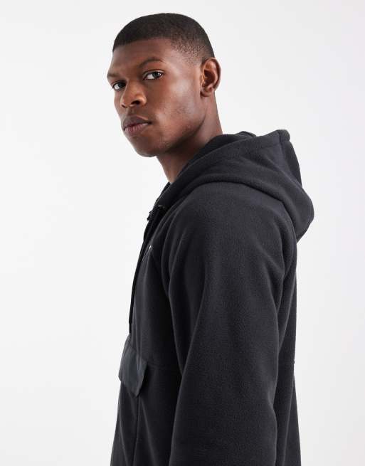 Nike Club half zip fleece in black, 4 of 5