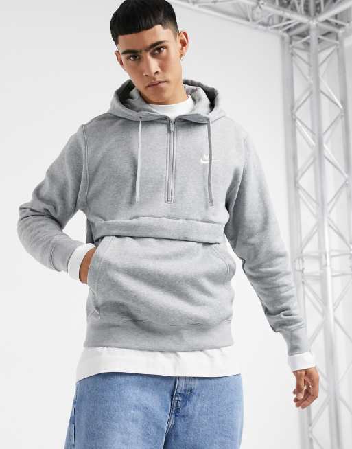 asos grey nike hoodie