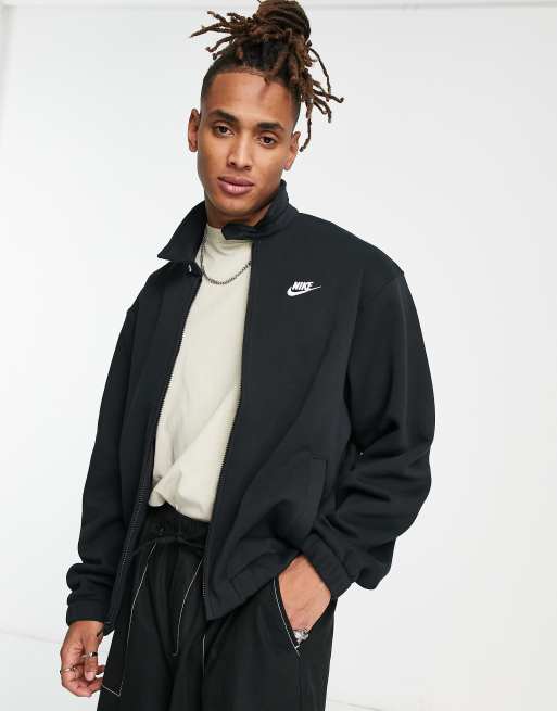 Nike Club harrington jacket in black | ASOS