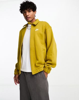 Nike Club harrington jacket in brown - ASOS Price Checker