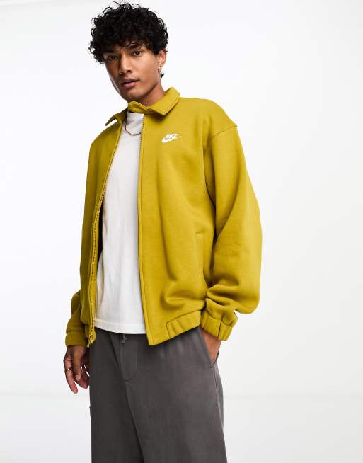 Nike Club harrington jacket in brown | ASOS