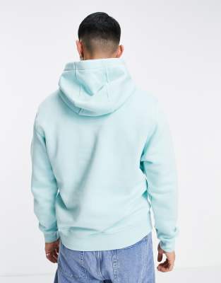 nike club hoodie aqua