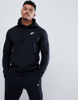 black nike jacket with hood