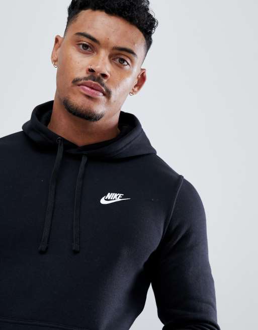 Asos black nike discount hoodie