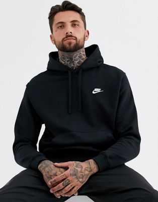 Nike Club hoodie in black - ASOS Price Checker