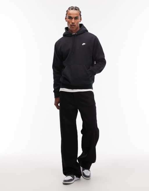 Nike - Club - sweat à capuche - Noir