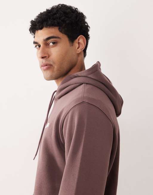 Nike Club hoodie in brown, 4 of 5